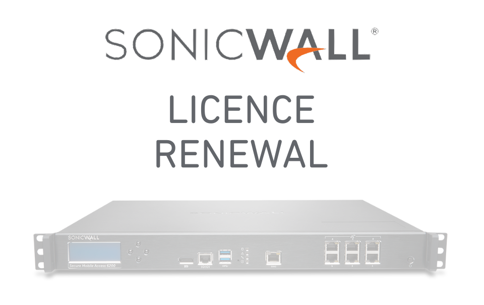 SonicWall 24x7 Support for SMA 6200/6210 1000 Users (Stackable)