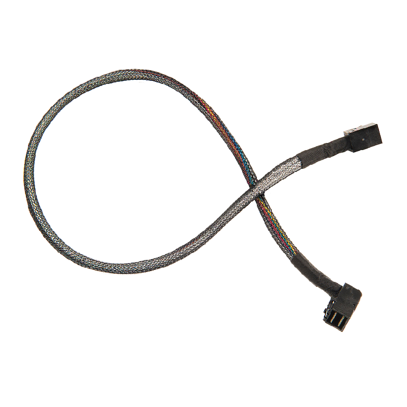 Microchip 2282500-R 0.5m Right-Angle Mini-SAS HD Transfer Cable