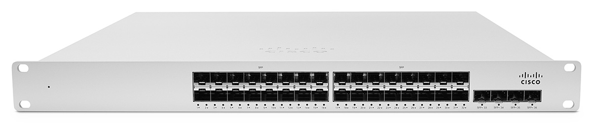 Cisco Meraki MS410-32-HW MS410 32 Port Cloud Managed 32x Gigabit Ethernet SFP Switch