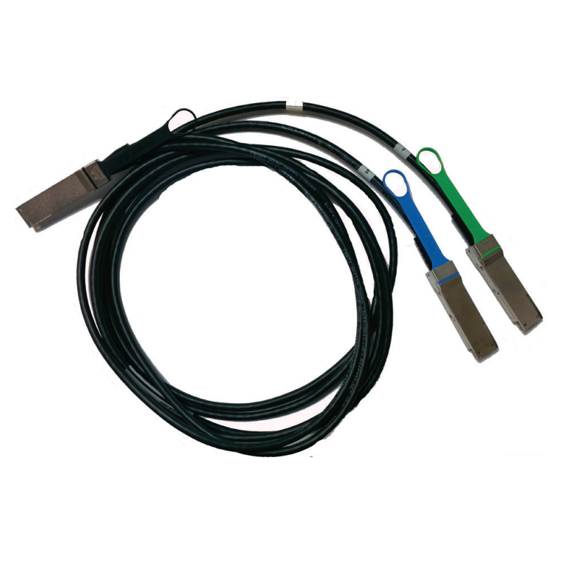 Mellanox Passive Copper Hybrid Cable 200GBE Coloured 26AWG