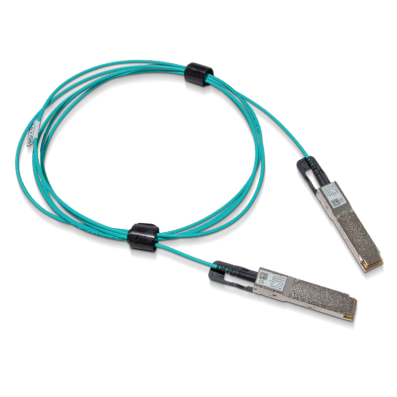 Mellanox Active Fiber Cable IB HDR QSFP56 LSZH BLACK PULLTAB 