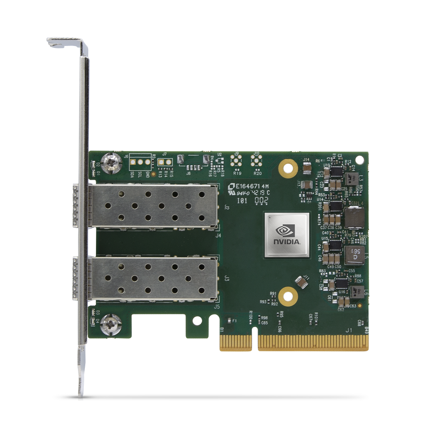 Mellanox MCX631102AN-ADAT CONNECTX-6 LX EN Adapter Card 25GBE Dual-Port