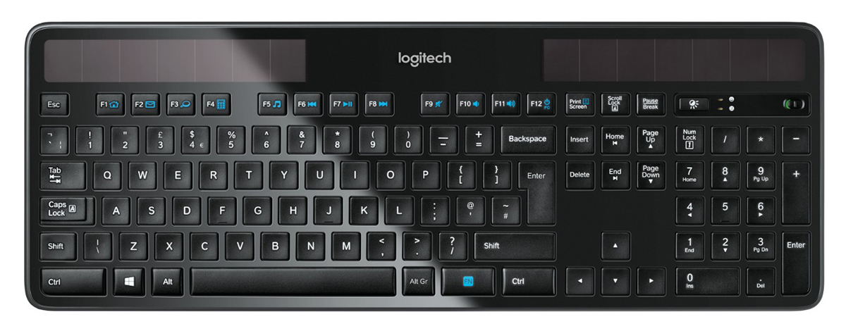 Logitech 920-002929 K750 Wireless Solar Keyboard