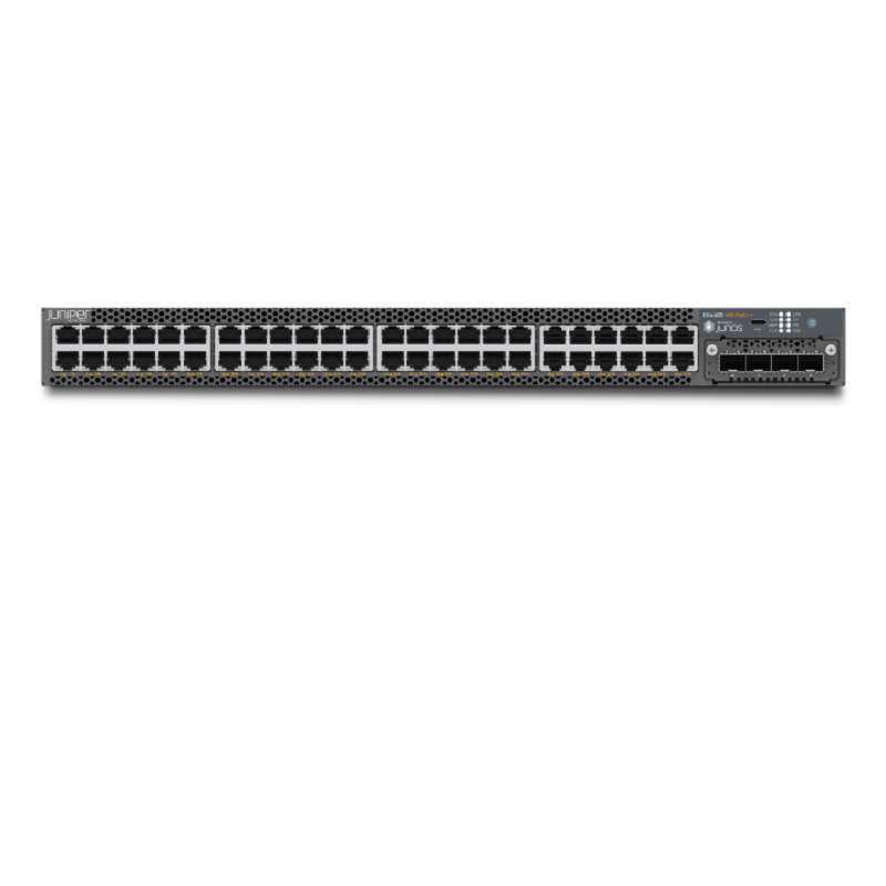 Juniper Networks EX4400-48P 48 Port PoE Ethernet Switch - 48 Port 10/100/1000BASE-T, 1600W AC, AFO