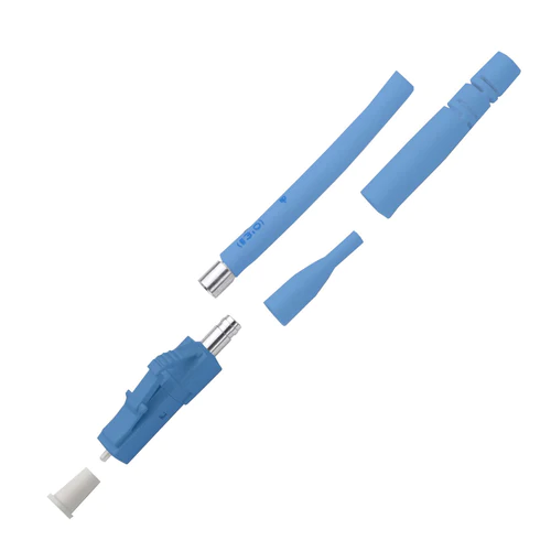 Enbeam Optical Fibre Connector - LC Singlemode Simplex Blue 