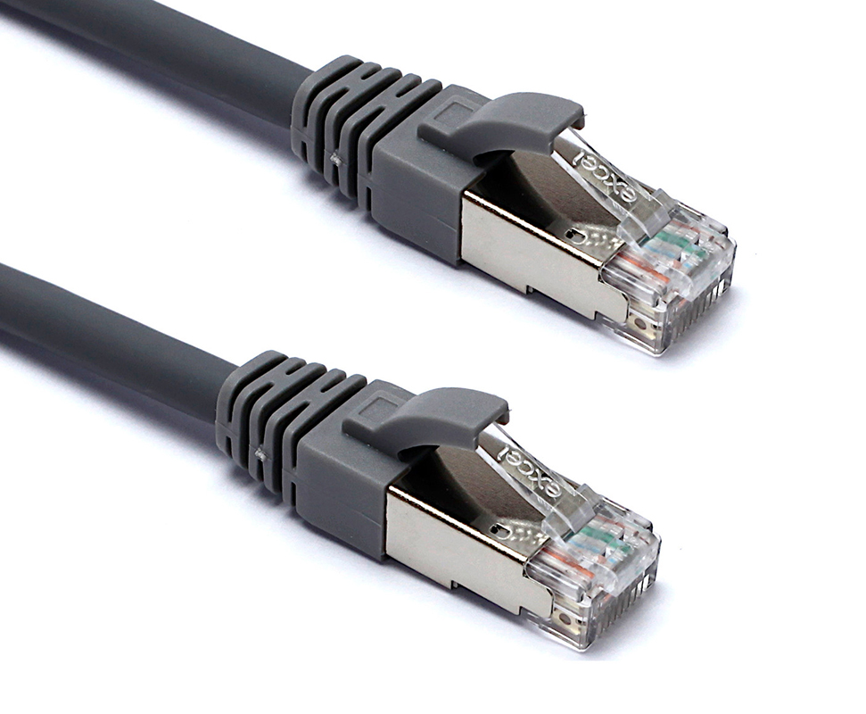 Excel Cat6a Patch Lead F/FTP LS0H Blade Booted