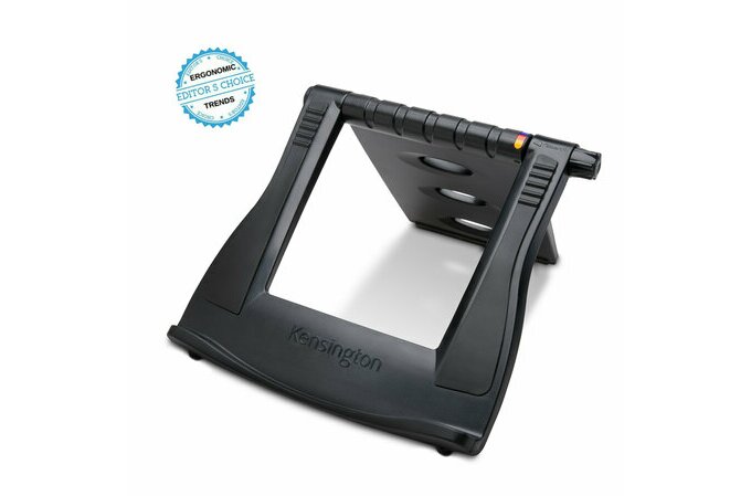 Kensington K52788WW SmartFit Easy Riser Laptop Cooling Stand - Black
