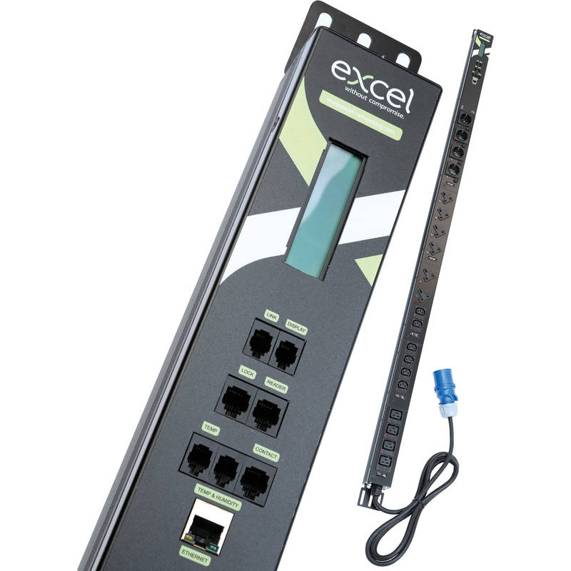 Excel 20 x C13/4 x C19 Single-phase Intelligent PDU (INT1)