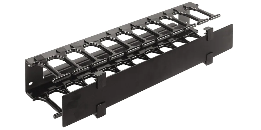 CPI Universal Horizontal Cable Manager 1u 126mm Deep Black 