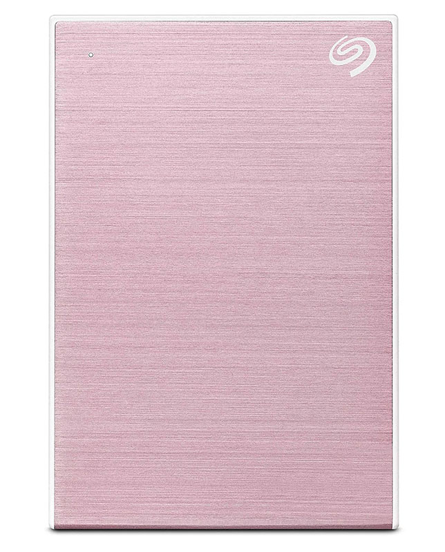 Seagate STKB2000405 One Touch External Hard Drive 2000 GB Rose gold