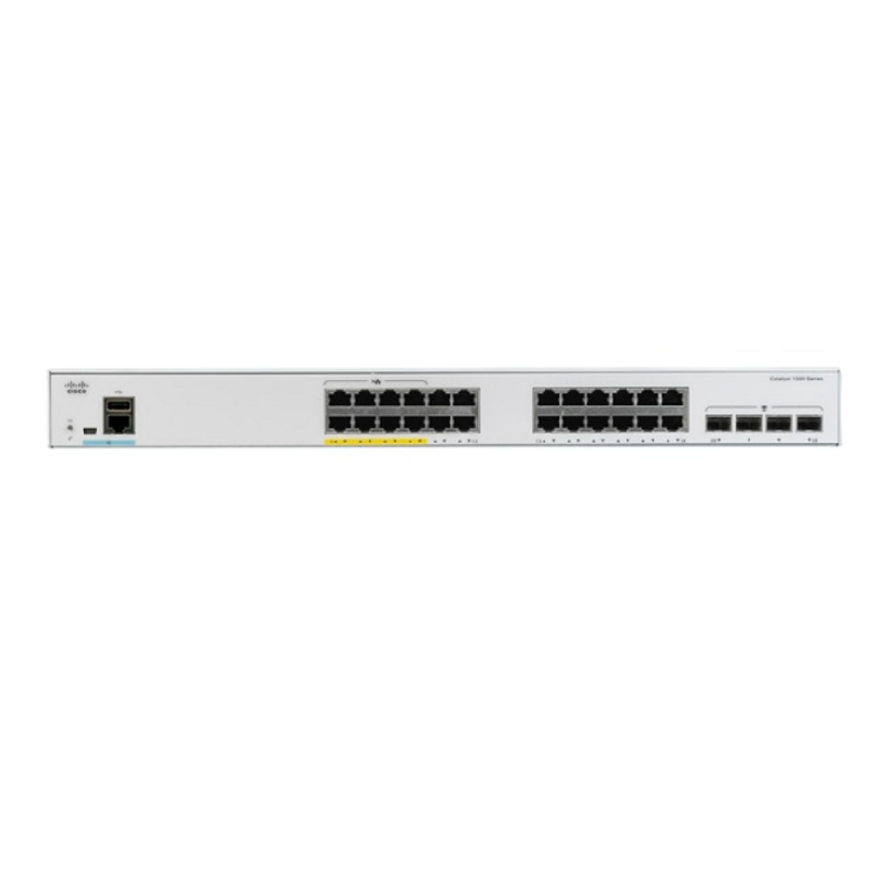 Cisco Catalyst C1000-24FP-4G-L 24-Port L2 Managed PoE Switch