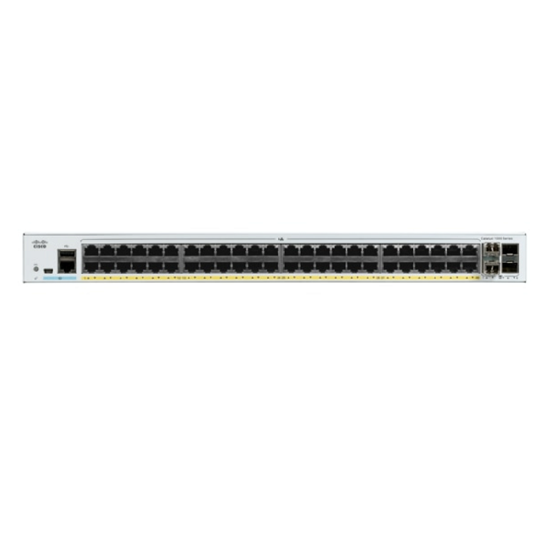 Cisco Catalyst C1000-48P-4G-L 48-Port L2 Managed PoE Switch