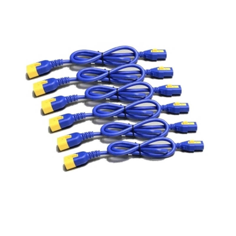 APC AP8704S-WWX590 C13 to C14 1.2m Blue Power Cord Kit 