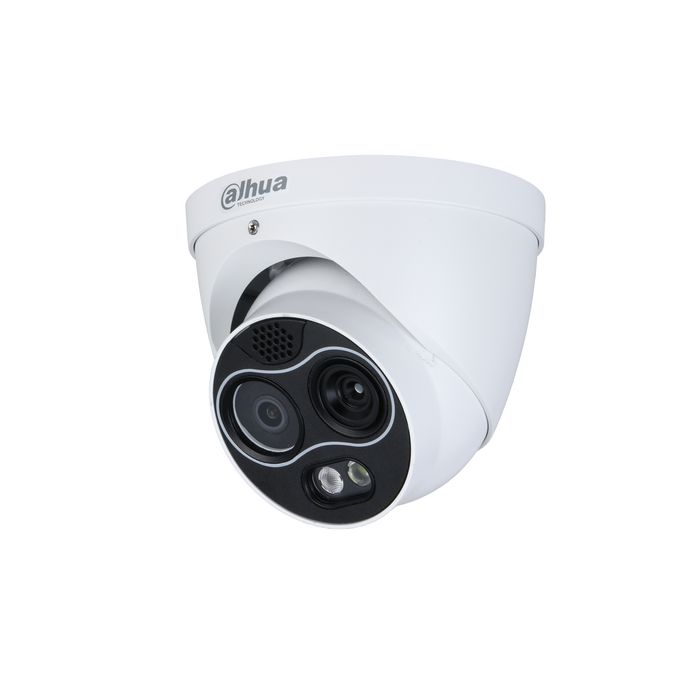 Dahua TPC-DF1241P-D3F4 4MP IR (30m) Eureka Thermal Imaging Eyeball Camera, 4mm Lens