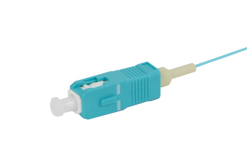 Enbeam Fibre Pigtail OM3 50/125 UPC Aqua - 2m
