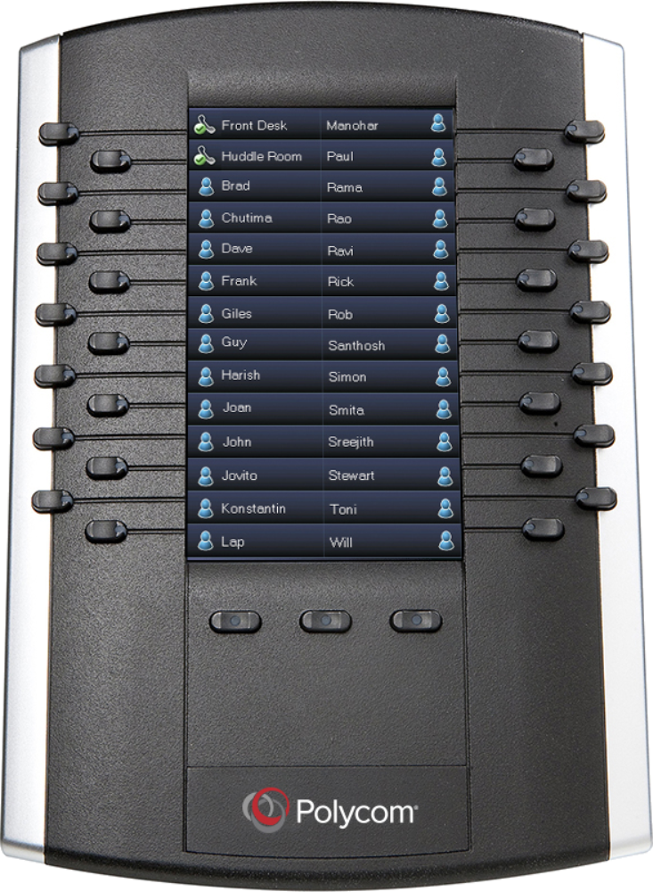 Poly 2200-46350-025 Telephone Switching Equipment - Black