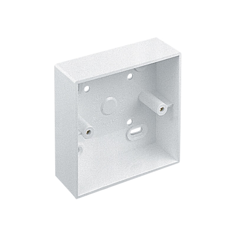 Marshall Tufflex MSSB17WH Accessory Box 1G 44mm, White, 10 Pk
