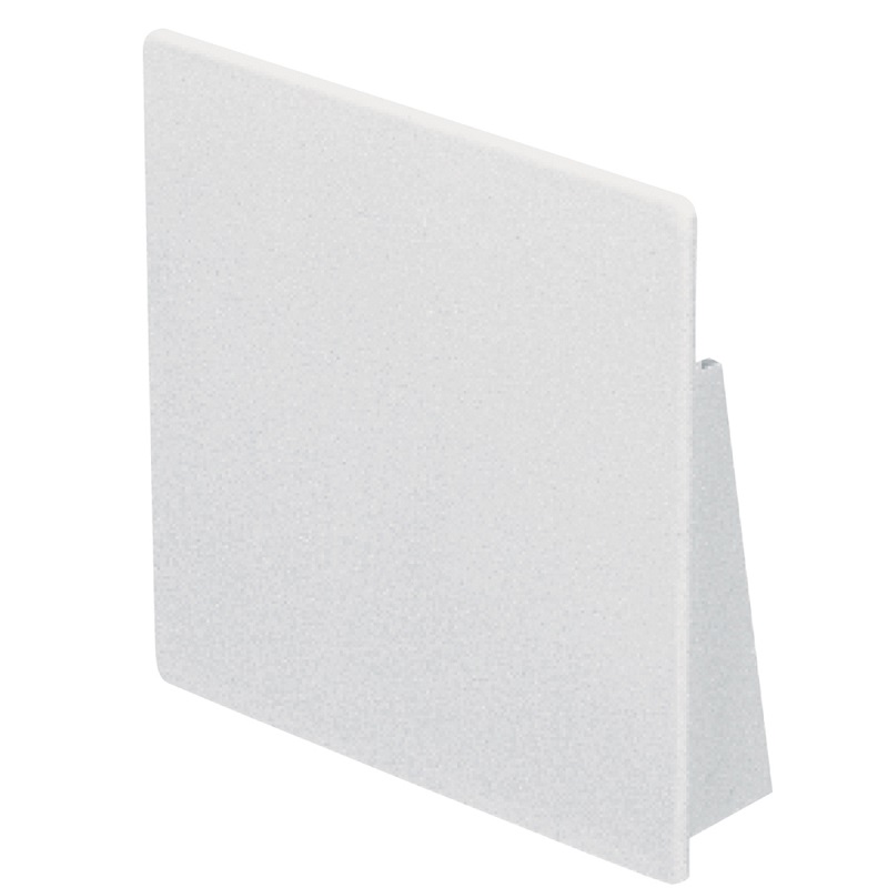 Marshall Tufflex TECS50WH MTRS50 End Cap, White, 10