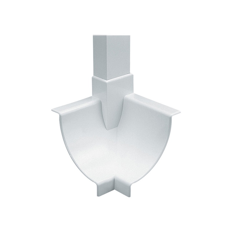 Marshall Tufflex MCCD2RHWH Cornice Corner Adpt RH to MMT2, White, 10 Pk