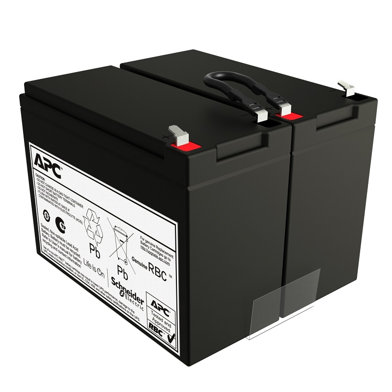 APC APCRBCV207 Battery Cabinet - 10000 mAh - 24 V DC - Lead Acid