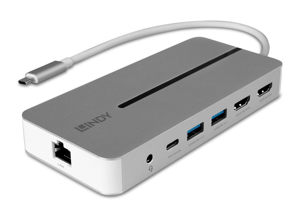 Hub USB 3.2 Gen 2 type C 4 ports avec Power Delivery LINDY