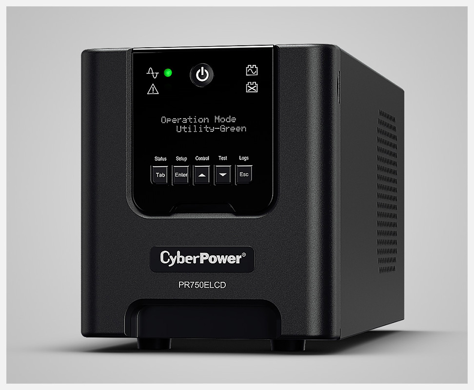CyberPower PR750ELCD 750VA/675W Professional Tower Series UPS