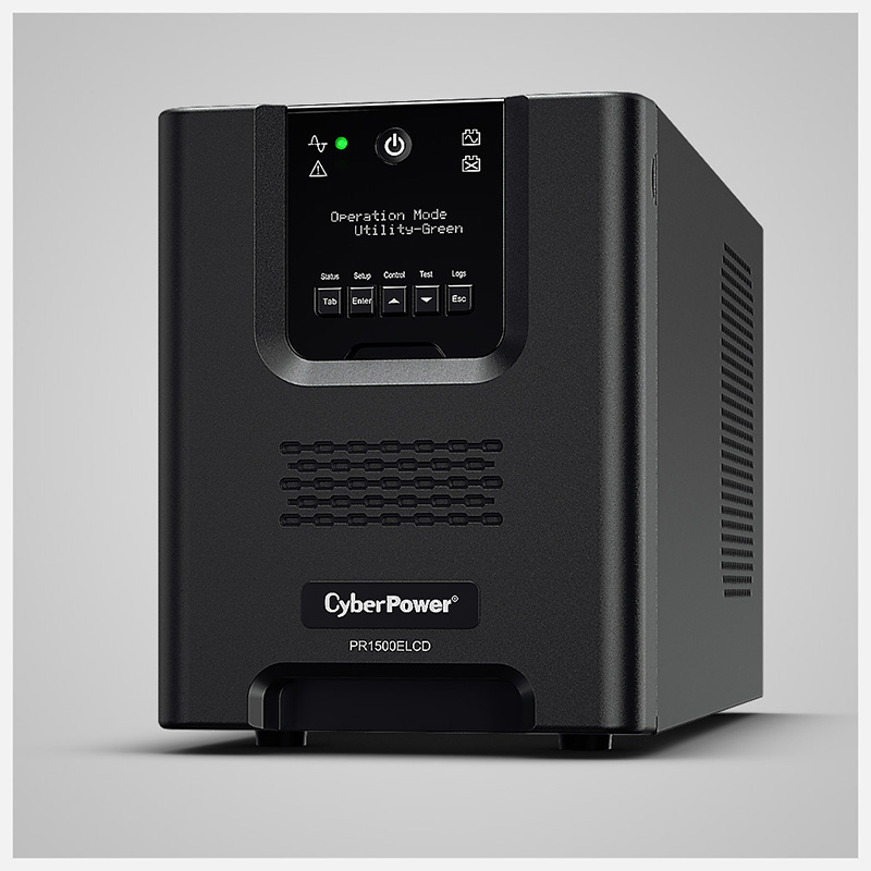 CyberPower PR1500ELCD 1500VA/1350W Professional Tower Series UPS