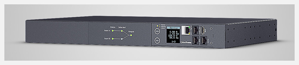 CyberPower PDU44004 10A, 12xC13, Single-Bank Switched ATS PDU