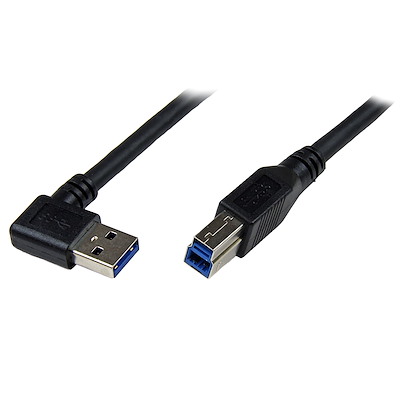 StarTech USB3SAB1MRA 1m USB 3.0 Cable - Right Angle A to B