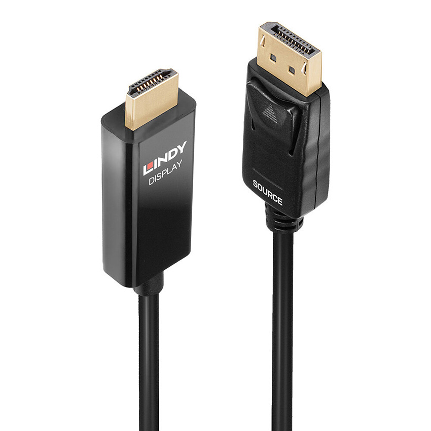 Lindy 40928 5m DP to HDMI Adapter Cable with HDR