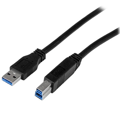 StarTech USB3CAB1M USB A (9 Pin) Male USB 3.0 to USB B 