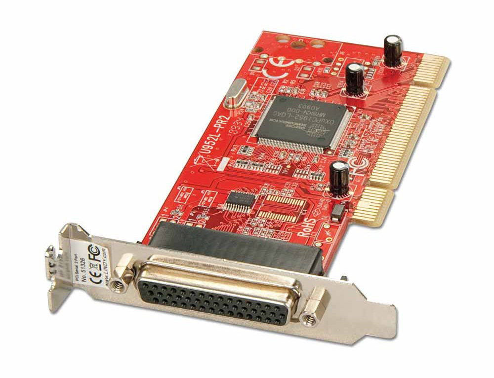 Lindy 51326 2 Port Low Profile Serial RS-232 Card. PCI