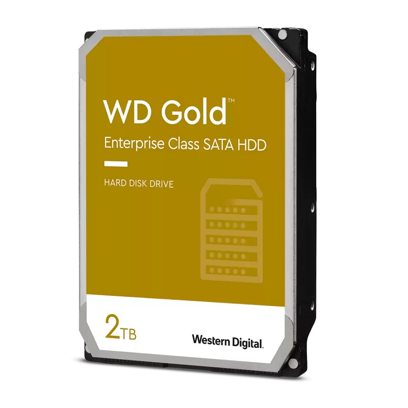 Western Digital 2TB Gold 128MB 3.5 Desktop Sata 6GB 