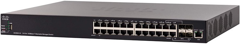 Cisco SX350X-24-K9 24-Port L3 Managed 10GbE Switch 