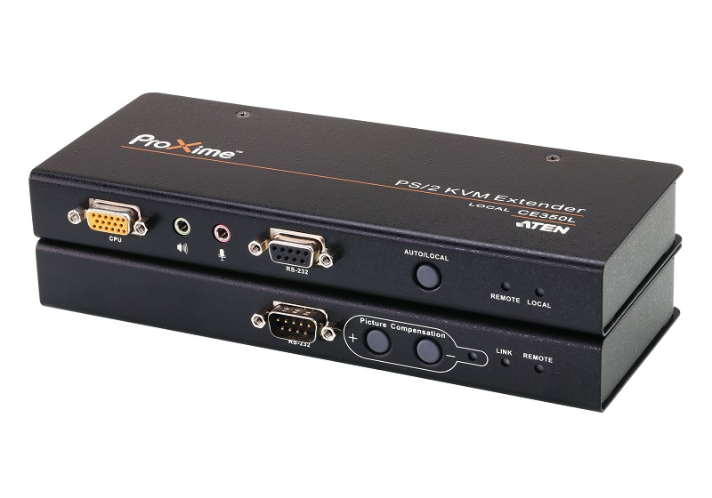 Aten CE350 PS2 VGA/Audio Cat 5 KVM Extender