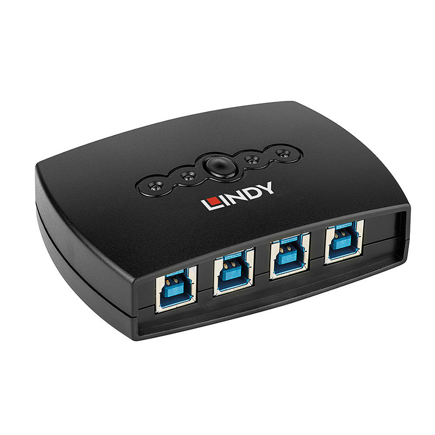 Lindy 43144 4 Port USB 3.0 Switch