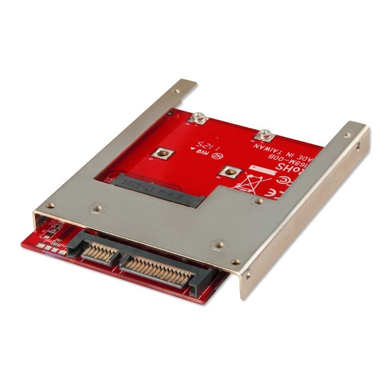 Lindy 20972 2.5Inch SATA adapter for mSATA SSD