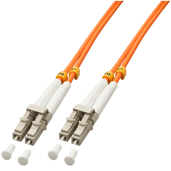 Lindy 46485 Fibre Optic Cable LC / LC OM2, 15m