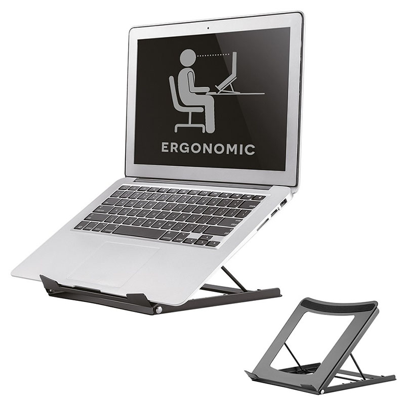 Neomounts NSLS075BLACK Foldable Laptop Stand - Black