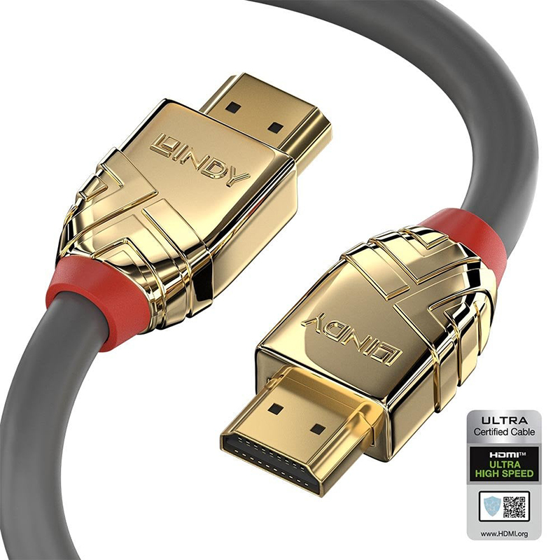 Lindy Ultra High Speed HDMI Cable, Gold Line 