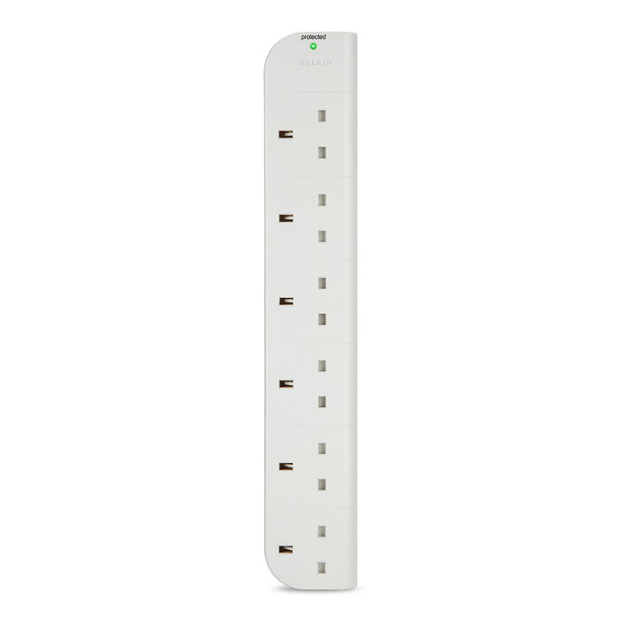 Belkin F9E600uk3M 6-OUTLET SURGE PROTECTOR - 3 metre cord 
