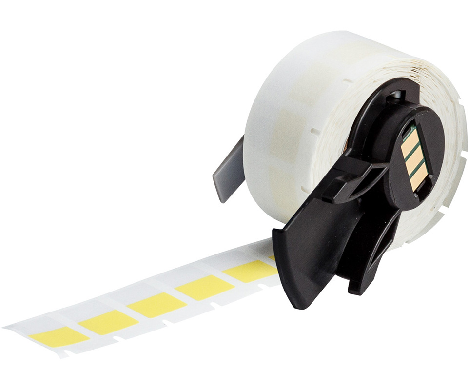 Brady B-427 Yellow Self-laminating Vinyl Wire and Cable Labels