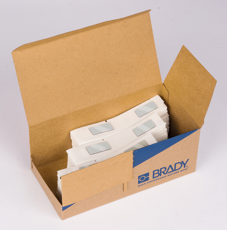 Brady B-7593 Engraved Plate Replacement Labels
