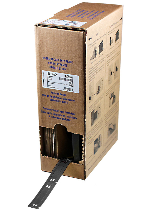 Brady B-7598 Polyester Tags Bulk - 10.00mm (w) x 60.00mm (h)