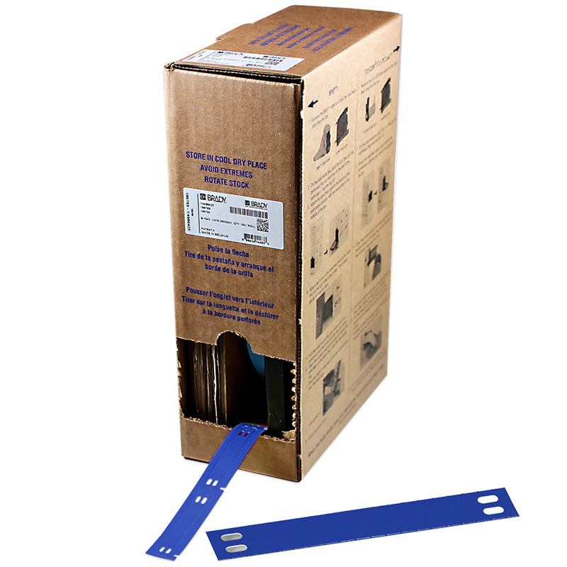 Brady B-7598 Polyester Tags Bulk - 10mm x 75mm