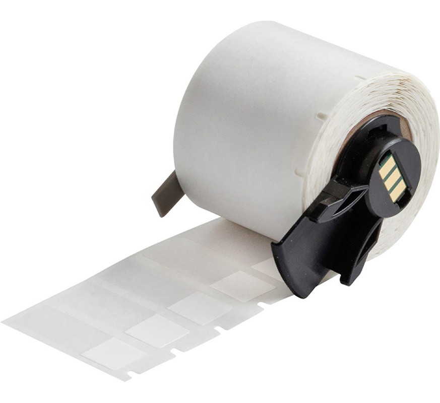 Brady B-427 White Self-laminating Vinyl Wire and Cable Labels