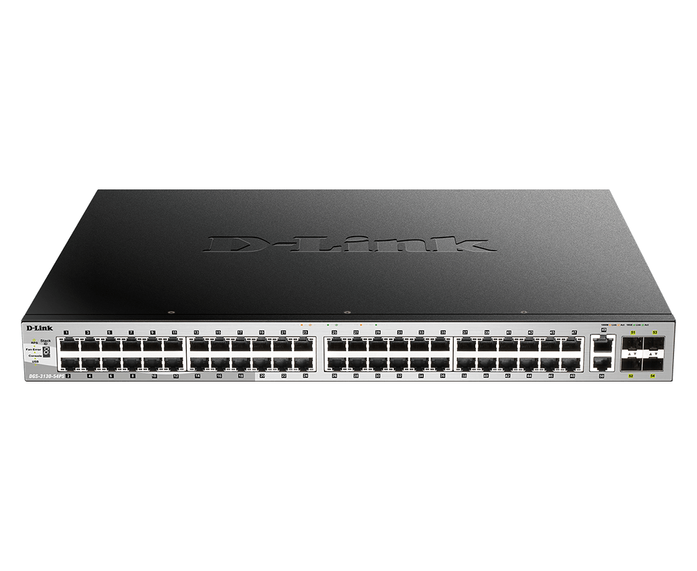 B 48 PoE ports Layer 3 Stackable Managed Gigabit Switch