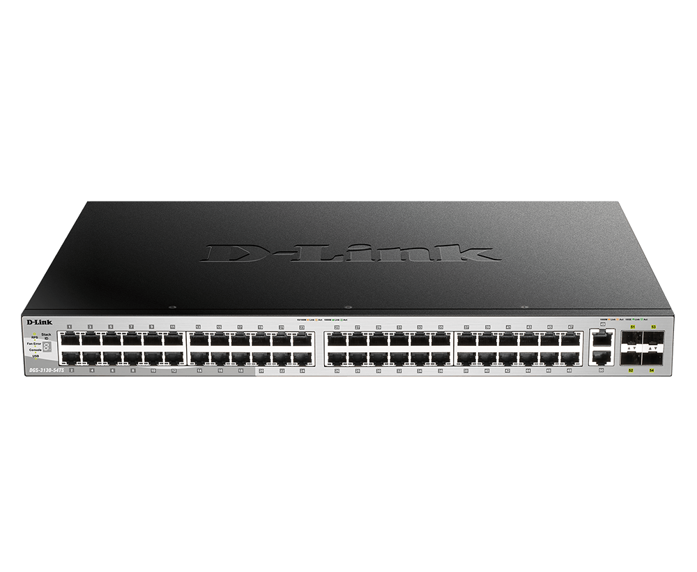 B 48 ports Layer 3 Stackable Managed Gigabit Switch 