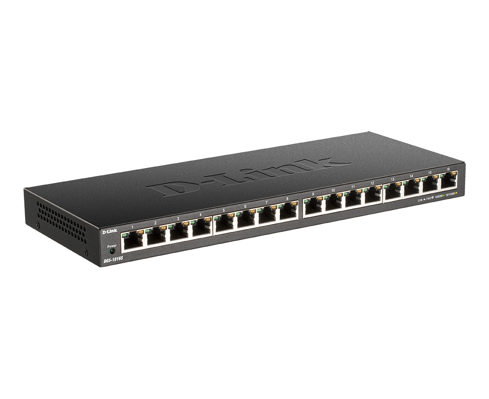 B 16-Port Unmanaged Gigabit Ethernet Switch