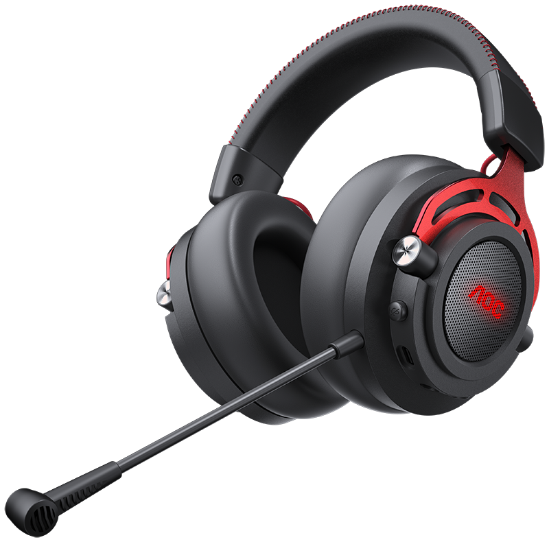 Headset Wired & Wireless Black, Red